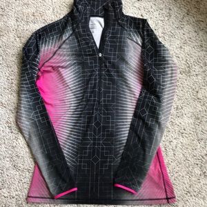Nike Pro exercise shirt 3/4 zipper